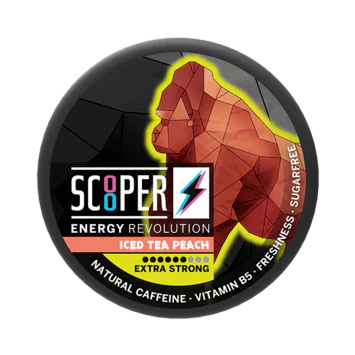 SCOOPER ENERGY ICED TEA PEACH