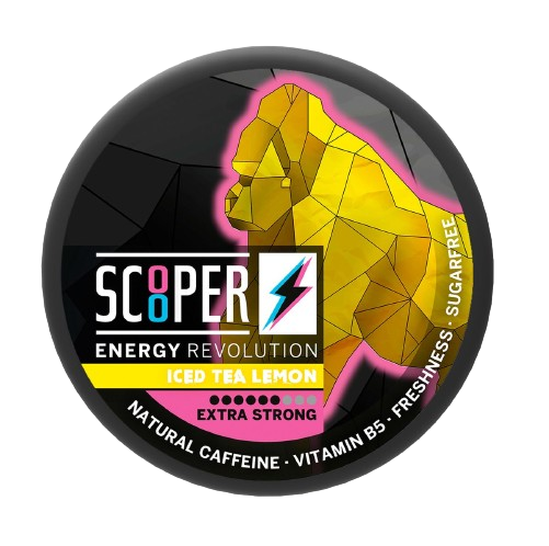 SCOOPER ENERGY ICED TEA LEMON